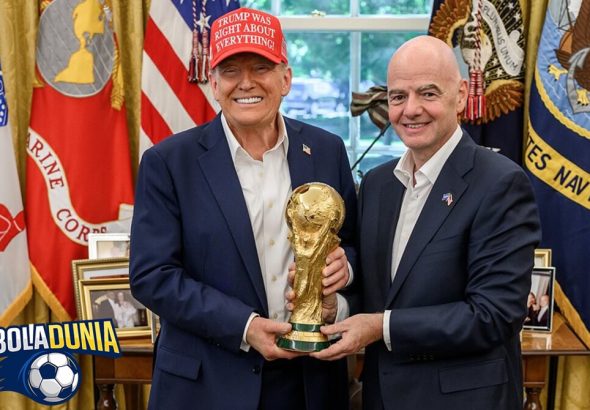 DONALD TRUMP DAPAT PERAN DI PIALA DUNIA TAHUN 2026