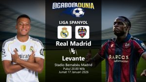 PREDIKSI LIGA SPANYOL REAL MADRID VS LEVANTE 17 JANUARI 2026