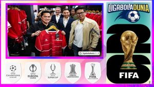 ERICK THOHIR SAMBUT JERSEY BARU TIMNAS INDONESIA